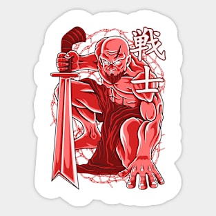 Ethnic Warrior Sticker